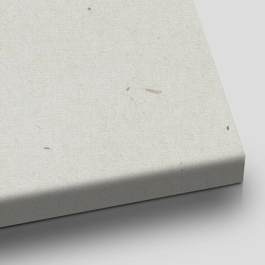 Canvas wall art with centered black text 'Coffee break?' and a simple coffee cup icon on a neutral background