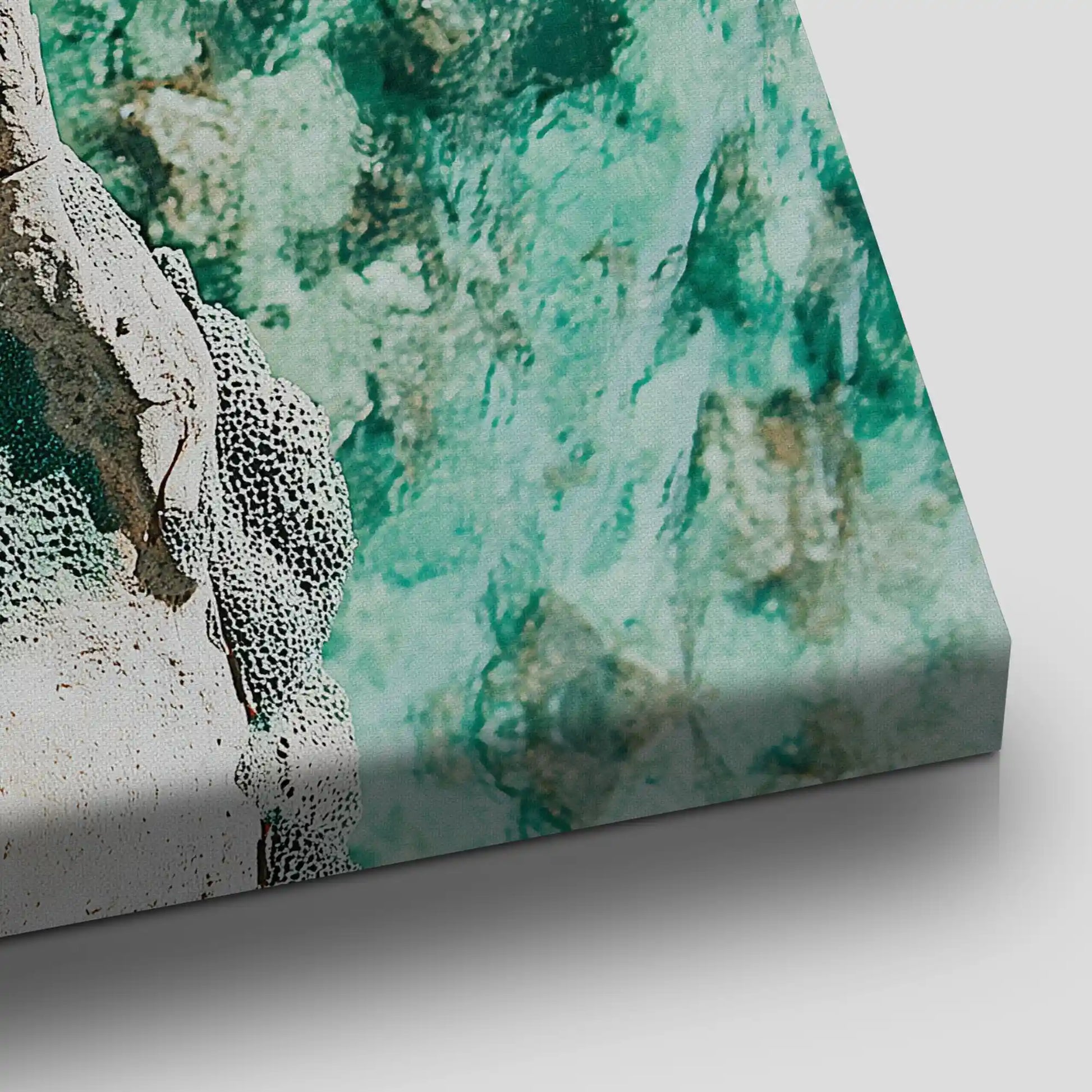 Coral Reef Aerial Canvas Wall Art
