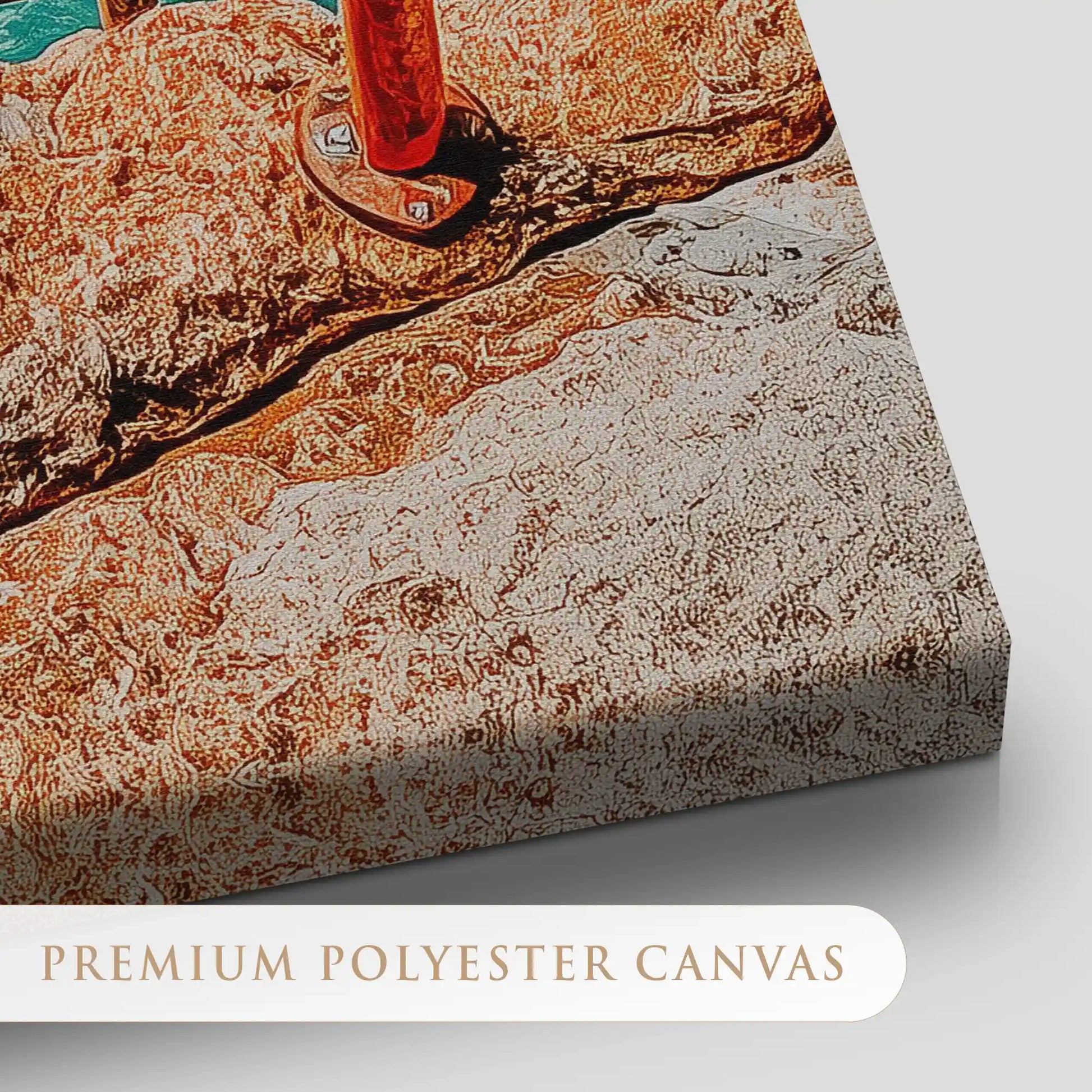 Seaside Ladder Canvas Wall Art