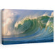 Powerful ocean wave crashing in a stunning coastal wall art print.