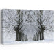Snowy Trees Wall Art Canvas