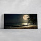 Coastal Wall Art, Beach Scene Canvas, Ocean Horizon Print, Large Horizontal Seascape, Ocean Canvas Art, Tropical Beach Wall Art, Coastal Beach Canvas