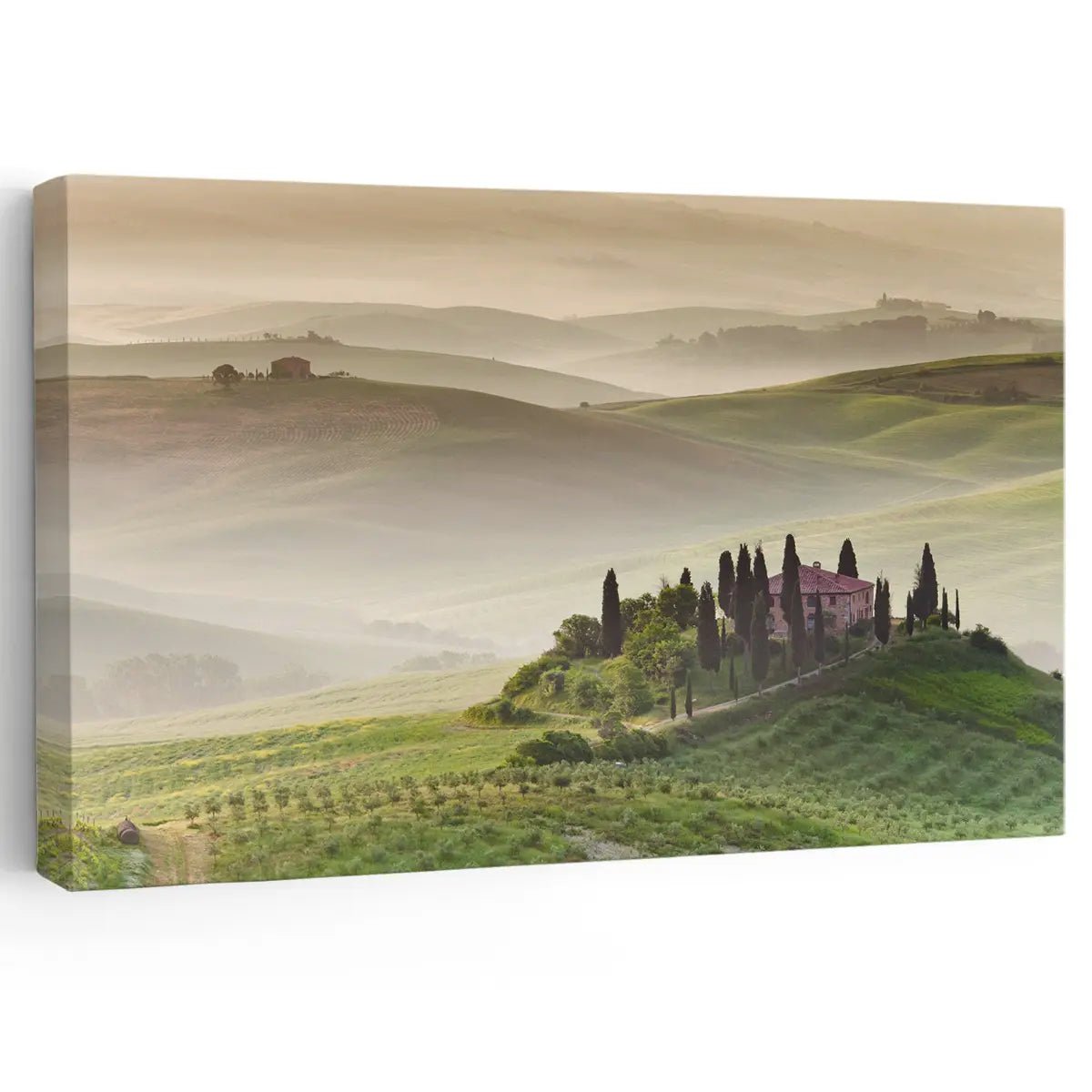 Tuscany Farmhouse Wall Art Canvas