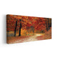 Large autumn tree artwork with rustic charm for cabin interiors