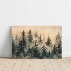 Misty Forest Canvas Wall Art-Stunning Canvas Prints