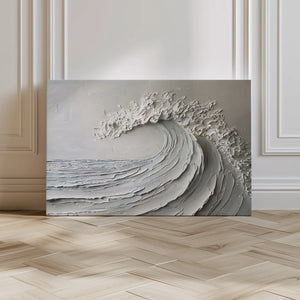 Ocean Wave Wall Art Wabi Sabi Art Print-Stunning Canvas Prints