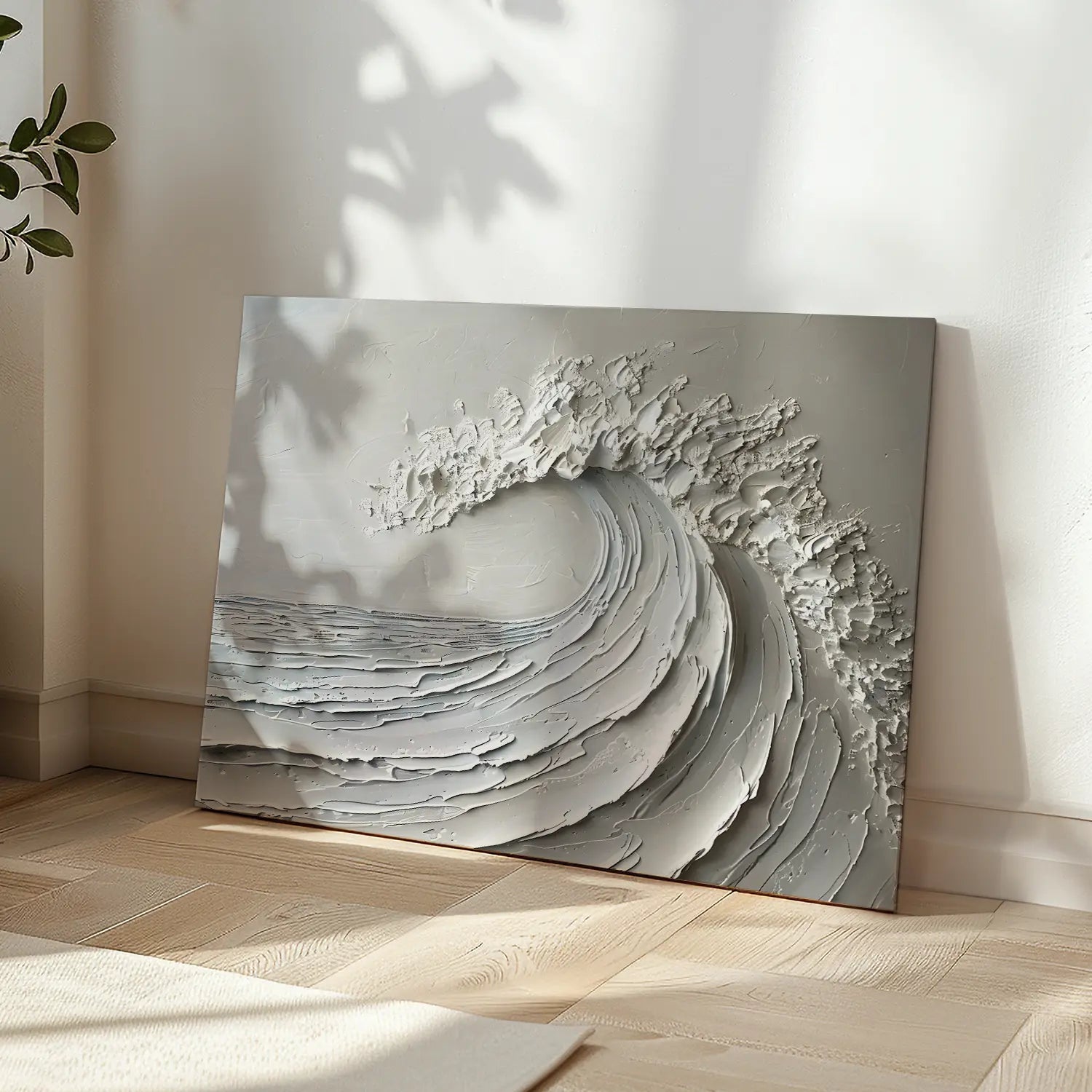 Ocean Wave Wall Art Wabi Sabi Art Print-Stunning Canvas Prints
