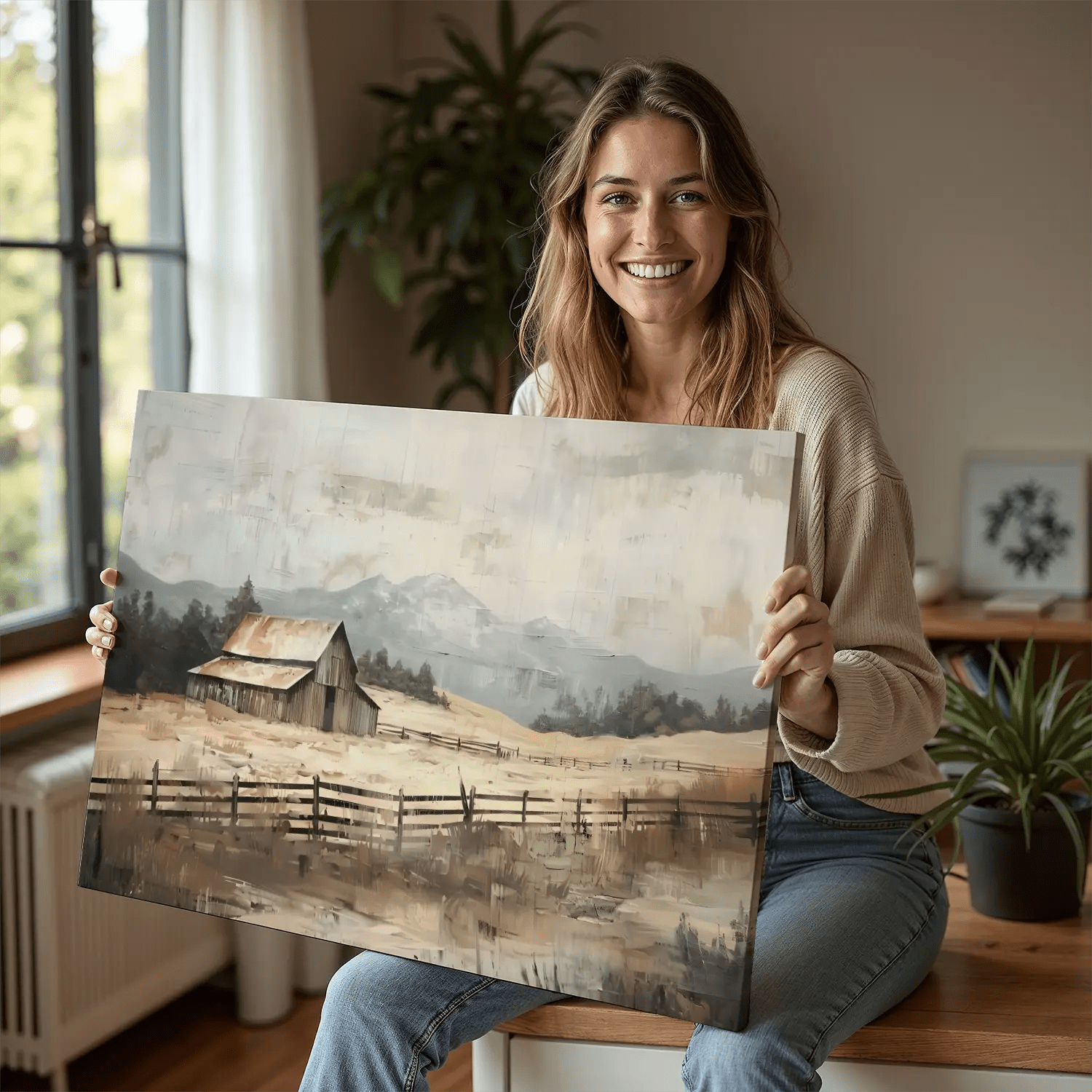 Old Barn Canvas Wall Art-Stunning Canvas Prints