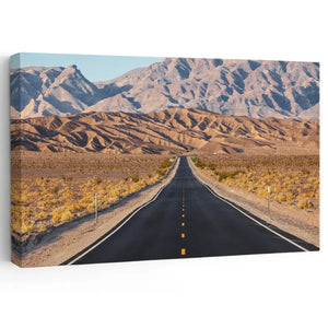 Desert Road Wall Art Canvas