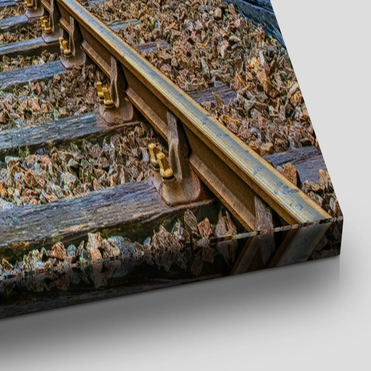 Mountain Railway Wall Art Canvas