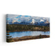 Stretched canvas print of the Rocky Mountains for modern interiors