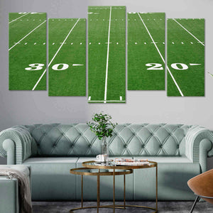 Football Field Wall Art Canvas Print-Stunning Canvas Prints