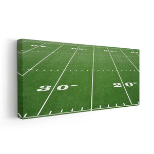 Football Field Wall Art Canvas Print-Stunning Canvas Prints