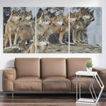Wolf Pack Wall Art-Stunning Canvas Prints