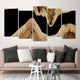 Wooden Wave Abstract Wall Art-Stunning Canvas Prints