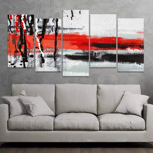 Dynamic Abstract Strokes Wall Art-Stunning Canvas Prints