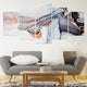 Abstract Cosmic Marble Wall Art For Living Room Wall-Stunning Canvas Prints