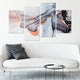 Abstract Cosmic Marble Wall Art For Living Room Wall-Stunning Canvas Prints