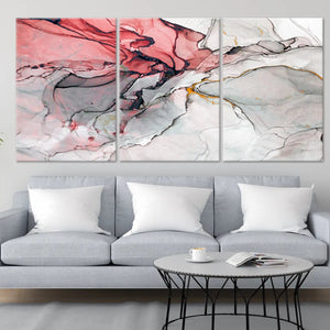 Liquid Marble Abstract Wall Art For Bedroom Wall-Stunning Canvas Prints