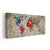 Abstract World Map Wall Art-Stunning Canvas Prints