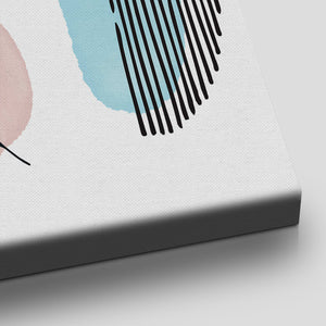 Abstract Shape Watercolor Wall Art-Stunning Canvas Prints