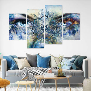 Mandala Abstract Art Print Canvas-Stunning Canvas Prints