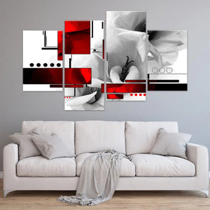Abstract Floral Wall Art Canvas Print-Stunning Canvas Prints