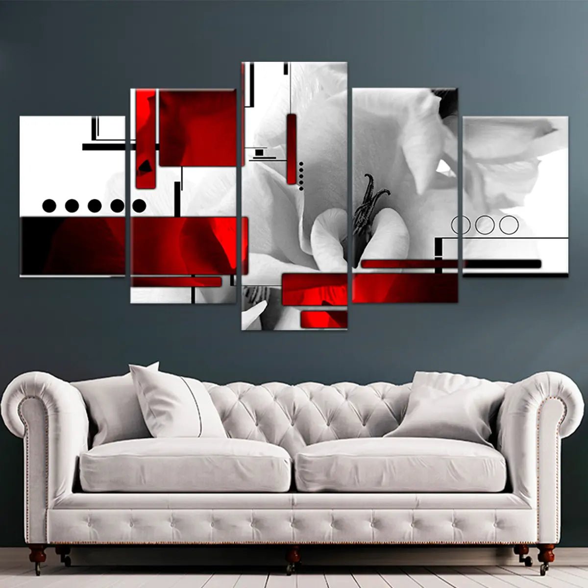 Abstract Floral Wall Art Canvas Print-Stunning Canvas Prints