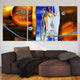African Rhythm Abstract Wall Art-Stunning Canvas Prints