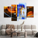 African Rhythm Abstract Wall Art-Stunning Canvas Prints