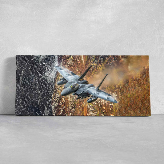 F-15 Military Aircraft Wall Art Canvas Print-Stunning Canvas Prints