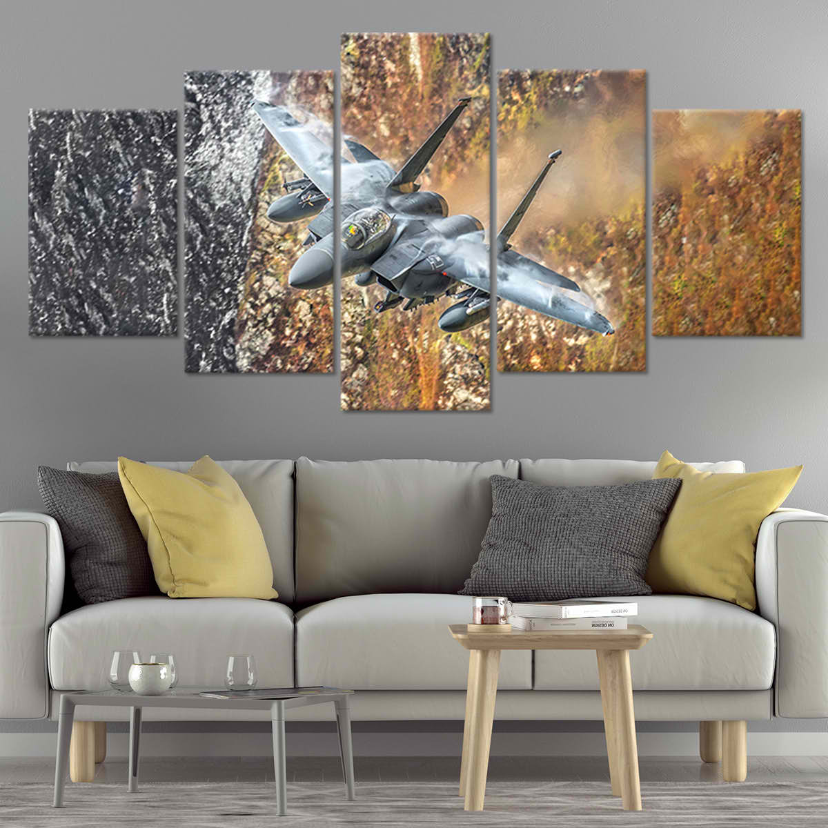 F-15 Military Aircraft Wall Art Canvas Print-Stunning Canvas Prints