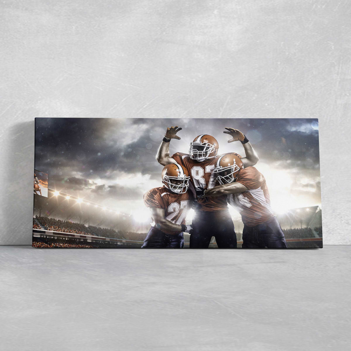 Football Team Wall Art Canvas Print-Stunning Canvas Prints