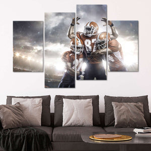 Football Team Wall Art Canvas Print-Stunning Canvas Prints
