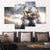 Football Team Victory Canvas Wall Art