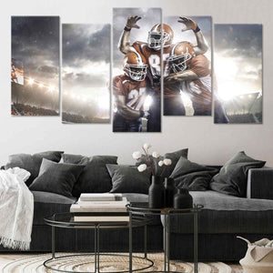 Football Team Wall Art Canvas Print-Stunning Canvas Prints