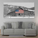 American Flag Barn Wall Art Set