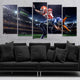 Football Players Wall Art Canvas Print-Stunning Canvas Prints
