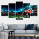 Football Tackle Wall Art Canvas Print-Stunning Canvas Prints