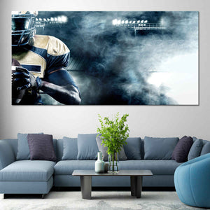 American Football Player Wall Art Canvas Print-Stunning Canvas Prints