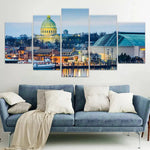 Annapolis Maryland Skyline Wall Art-Stunning Canvas Prints