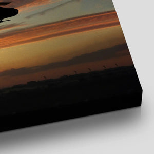 AH-64 Apache Helicopters Wall Art Canvas Print-Stunning Canvas Prints
