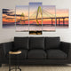 Arthur Ravenel Bridge Wall Art Canvas-Stunning Canvas Prints