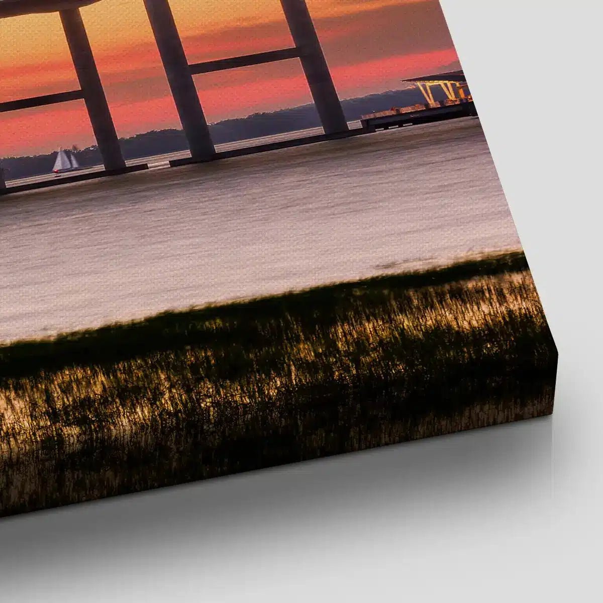 Arthur Ravenel Bridge Wall Art Canvas-Stunning Canvas Prints