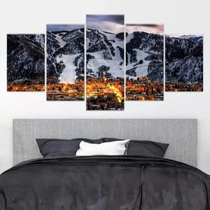 Aspen Skyline Wall Art Canvas-Stunning Canvas Prints