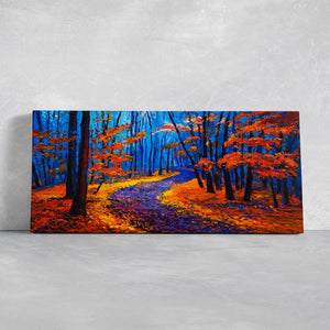 Colorful Autumn Forest Wall Art Canvas-Stunning Canvas Prints