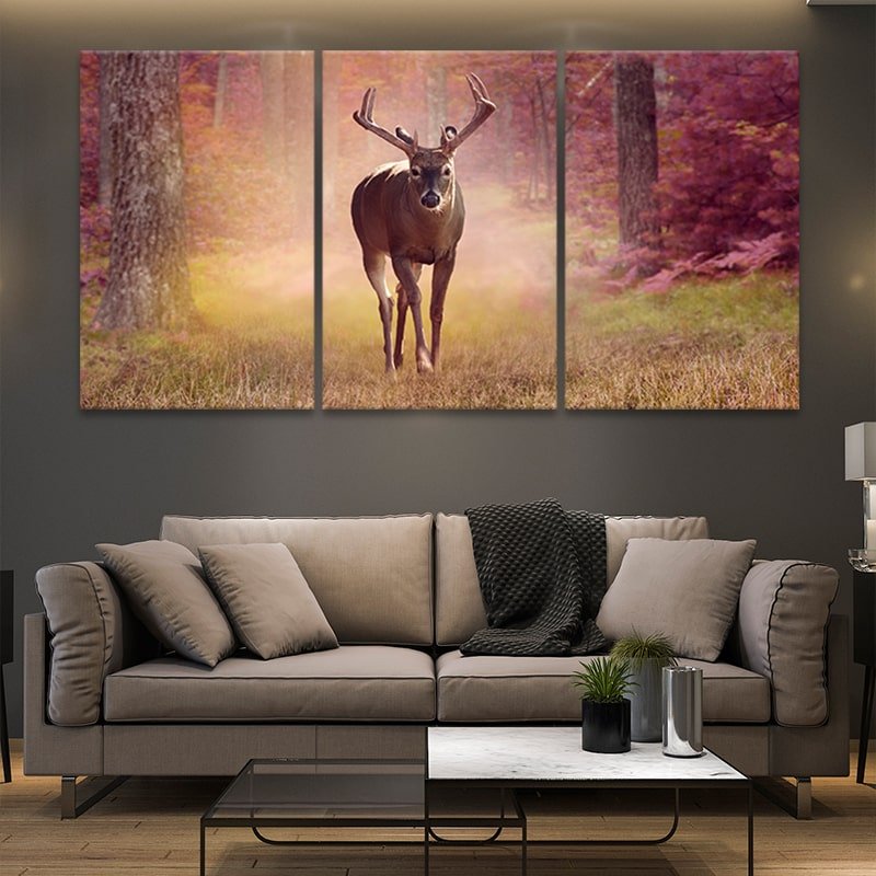 Autumn Deer Wall Art Canvas-Stunning Canvas Prints