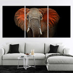Kenyan Elephant Wall Art-Stunning Canvas Prints