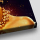 Gold Female Portrait Wall Art Canvas Print-Stunning Canvas Prints