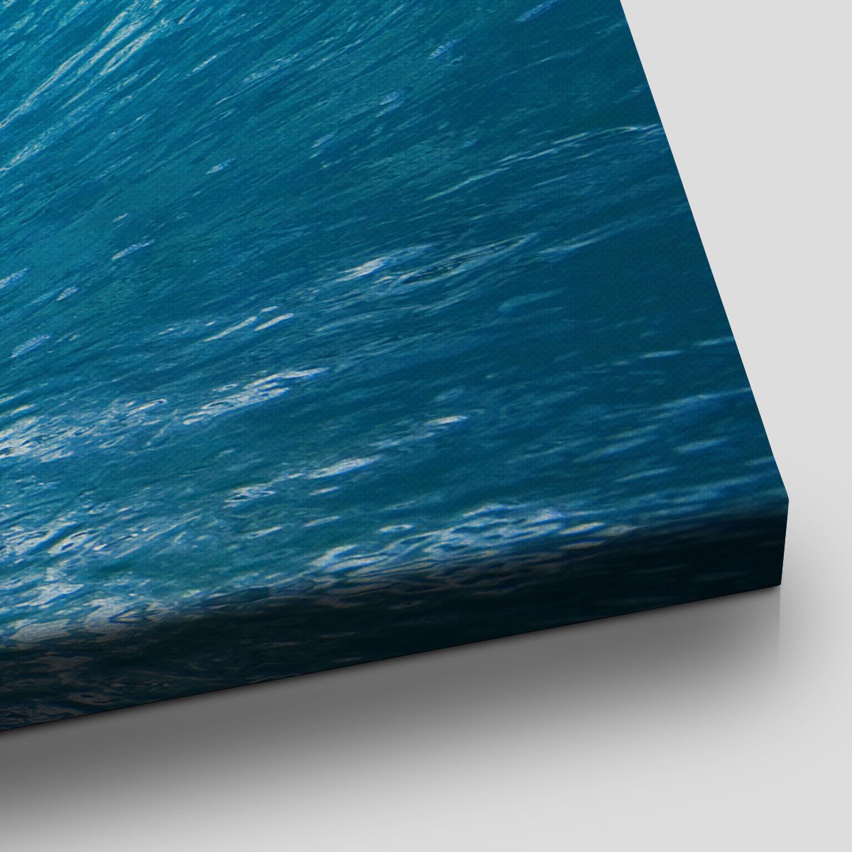 Ocean Wave Artwork, Canvas: blue wave print, ocean wave wall art, ocean wall canvas art, coastal beach wall art​